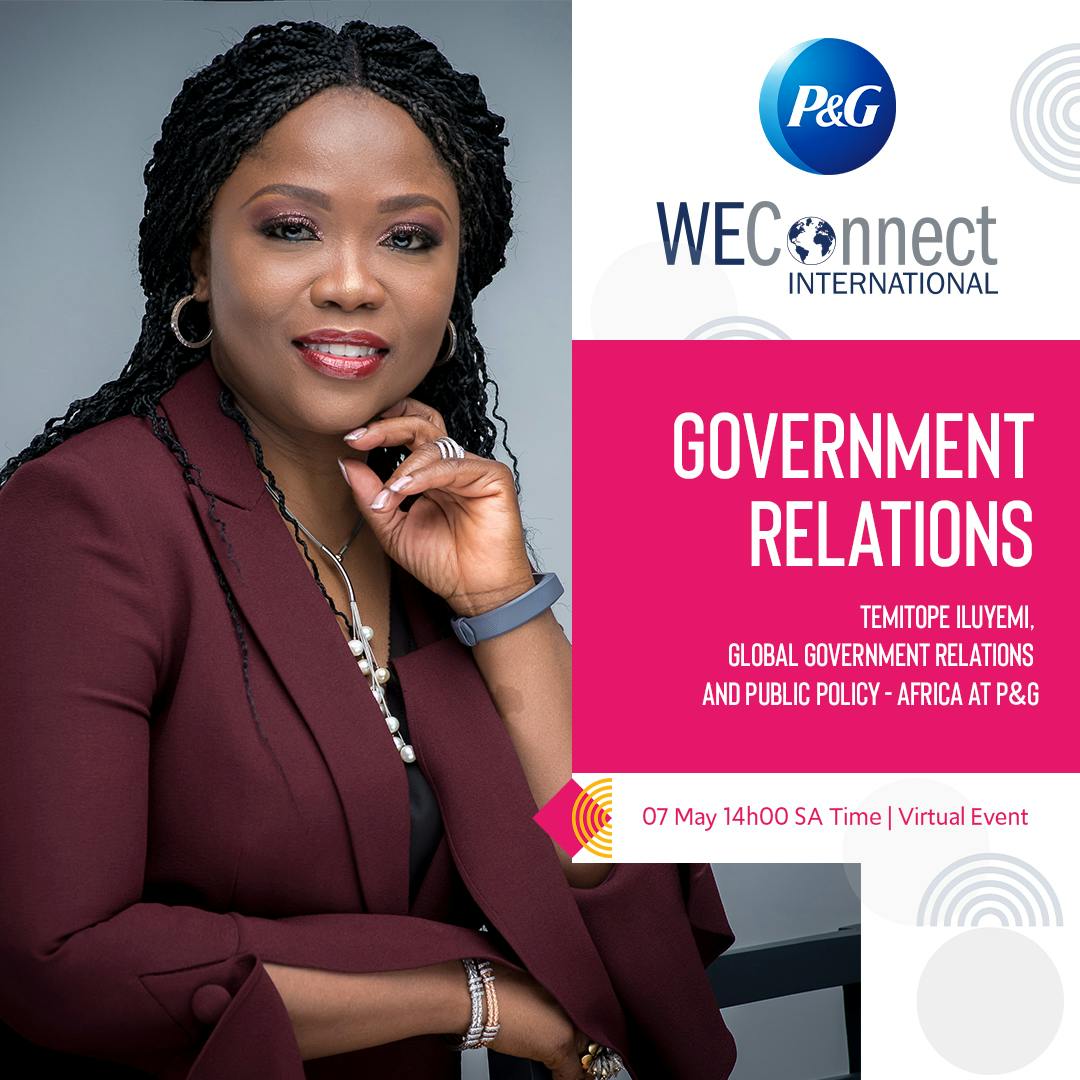 P&G South Africa Webinar Series 2021 Government Relations The