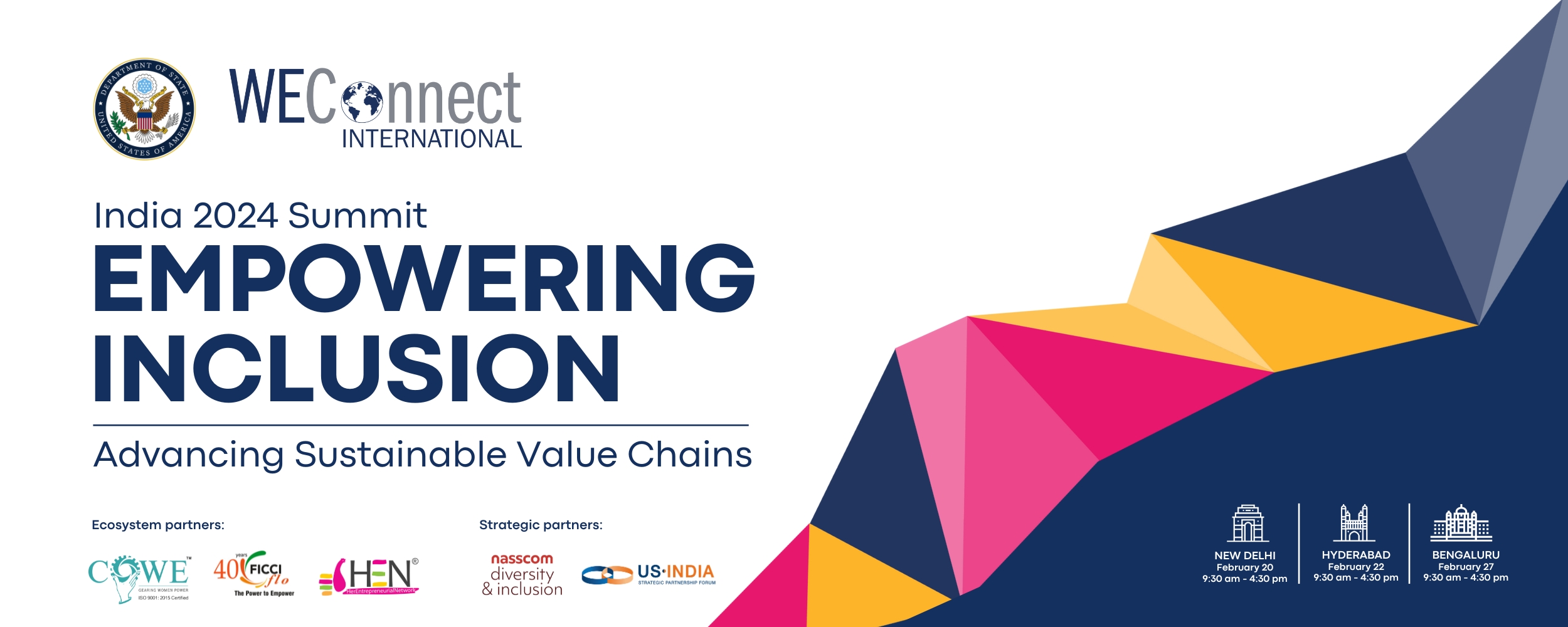 Empowering Inclusion Advancing Sustainable Value Chains Summit India   India Summit Banner Rev4 